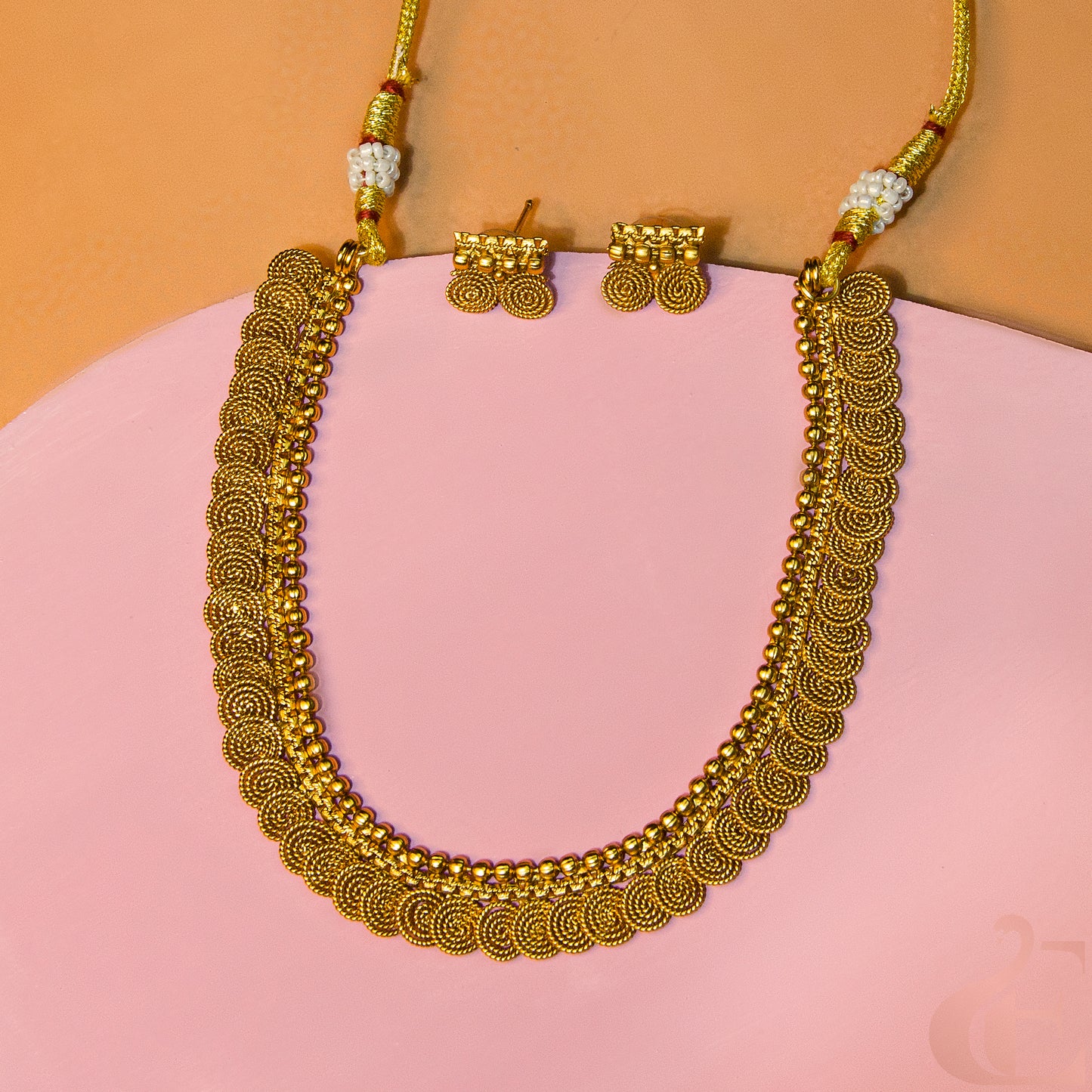 Antique Necklace & Earrings 09