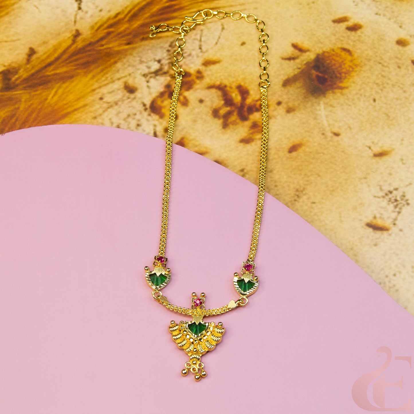 Traditional Palakka Necklace 16