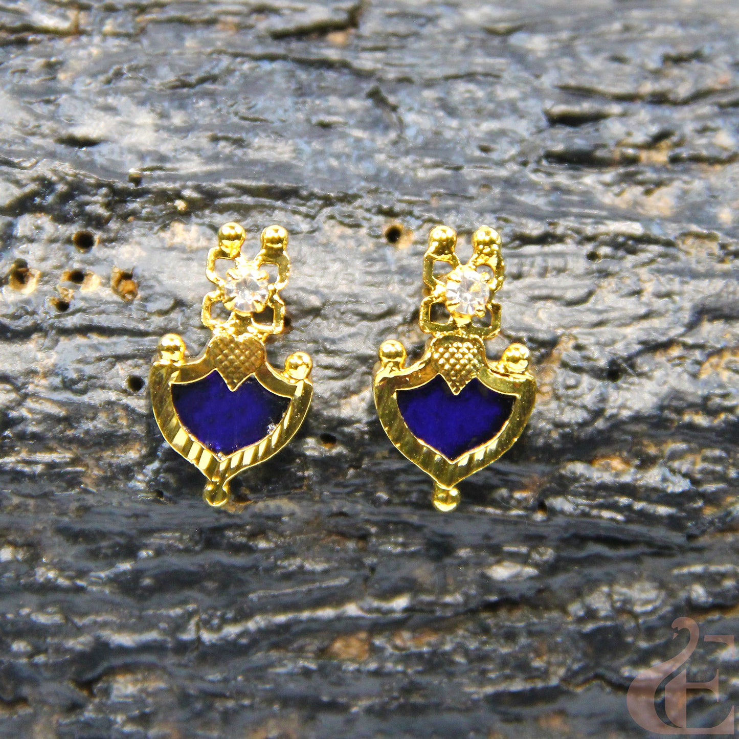 Micro Gold Plated Kerala Palakka Earrings