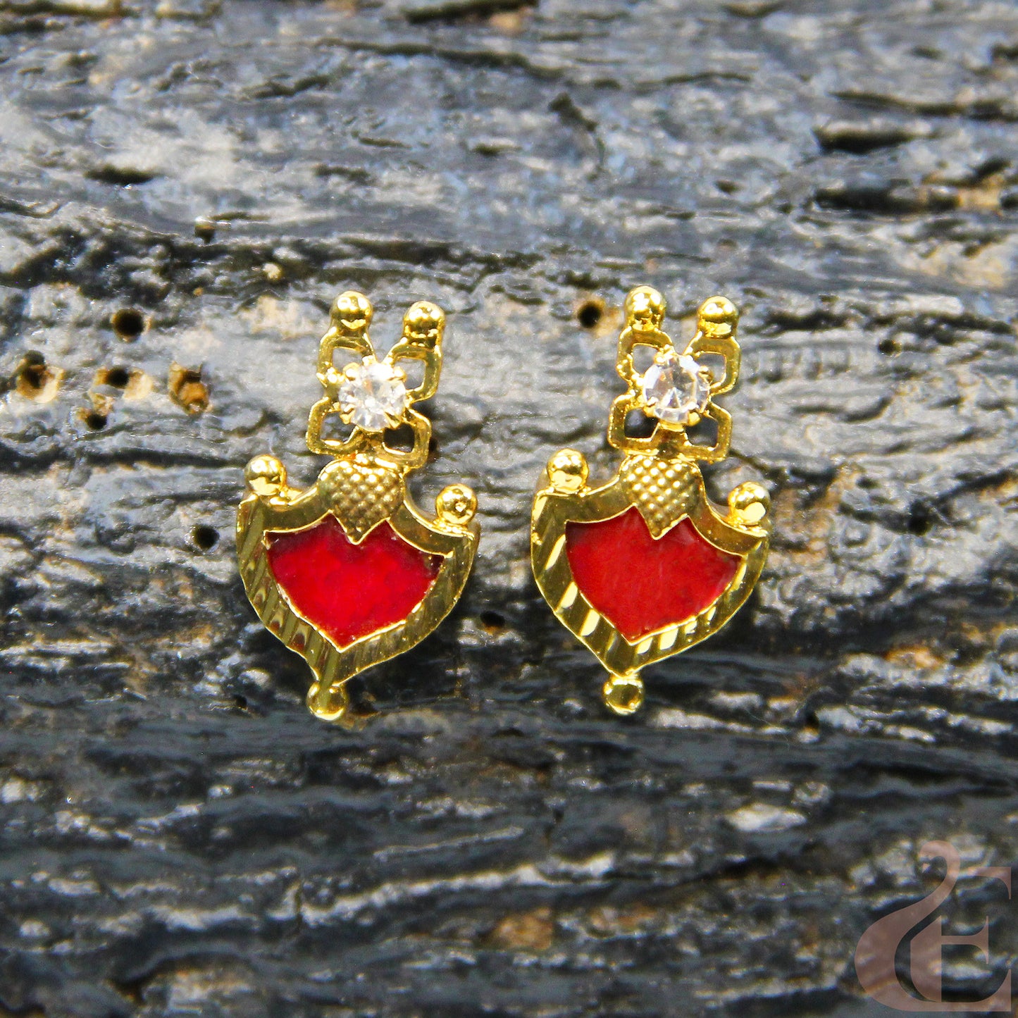 Micro Gold Plated Kerala Palakka Earrings