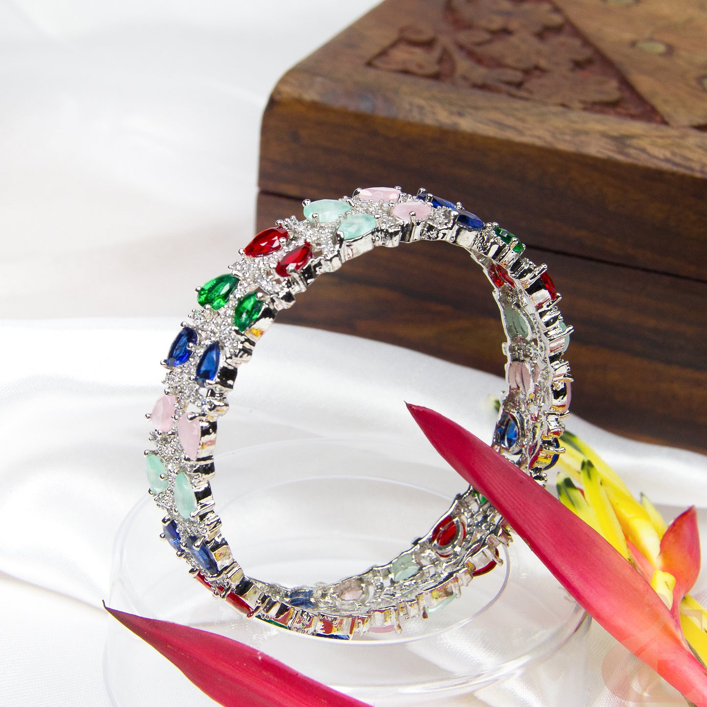 Premium Quality AD Stone Bangle (1 PCS)