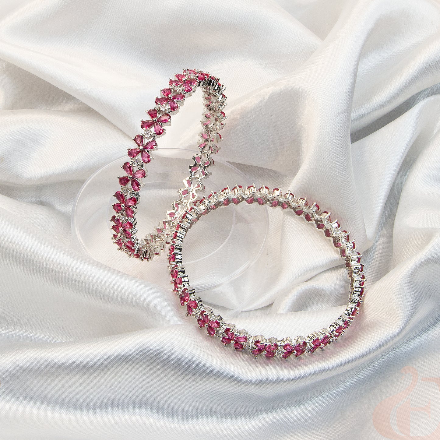 Premium Quality AD Stone Bangle ( 1 pair )