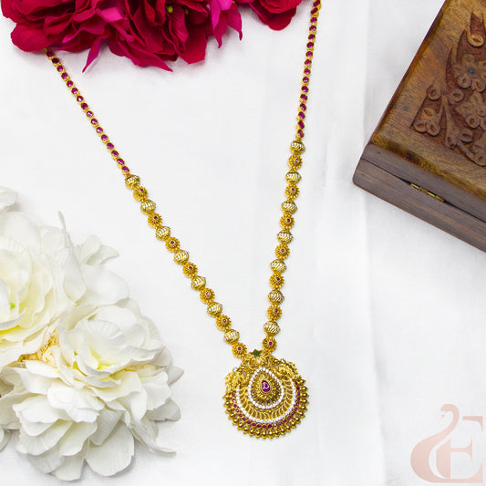 Top view of AD Antique Long Necklace 118
