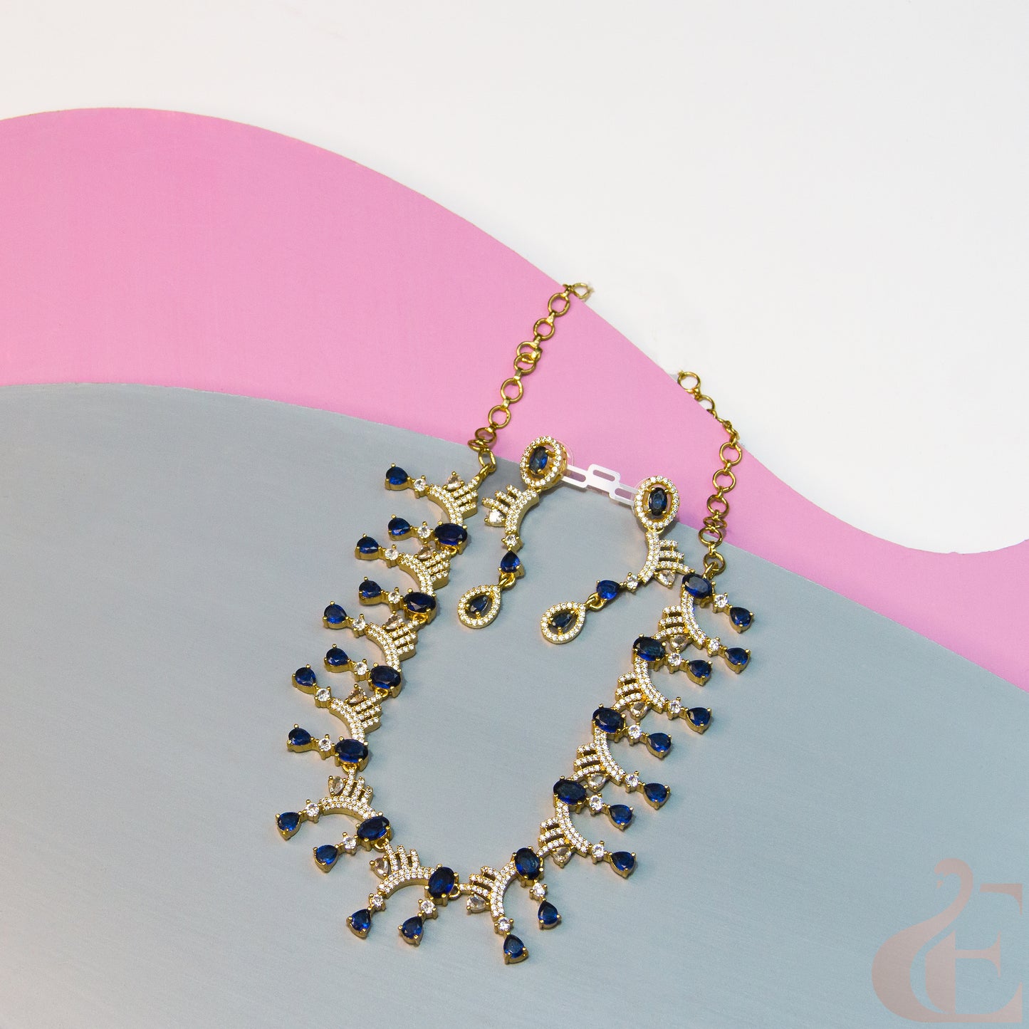 Premium AD  Necklace & Earrings