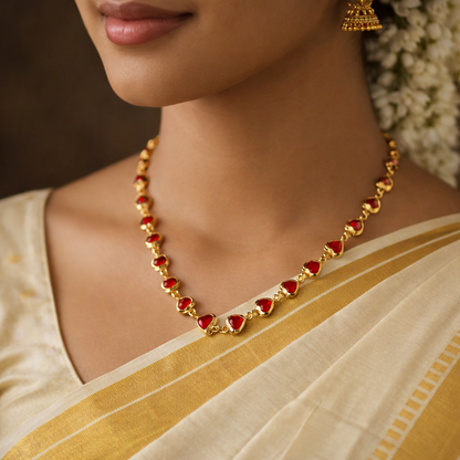 Gold Plated Necklace  02