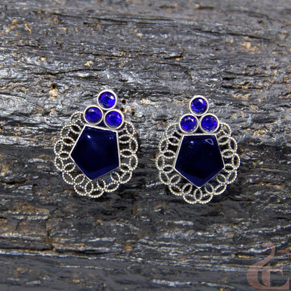 Premium Silver Replica Earrings 02