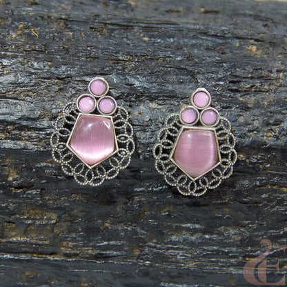 Premium Silver Replica Earrings 02