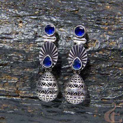 Premium Silver Replica Earrings