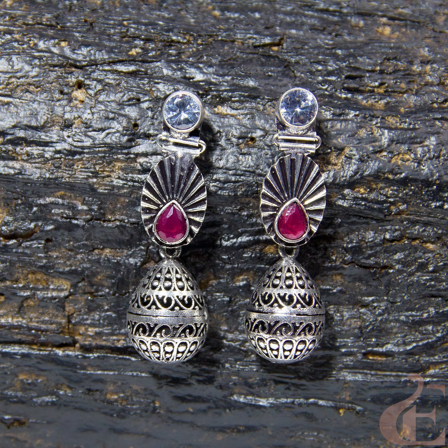 Premium Silver Replica Earrings