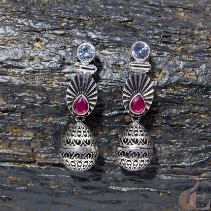 Premium Silver Replica Earrings