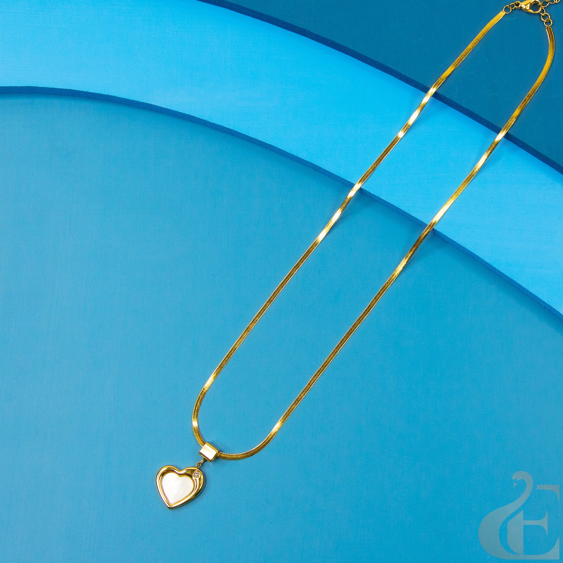 Love Pendant Necklace Chain 