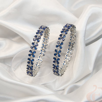Premium Quality AD Stone Bangle ( 1 pair )
