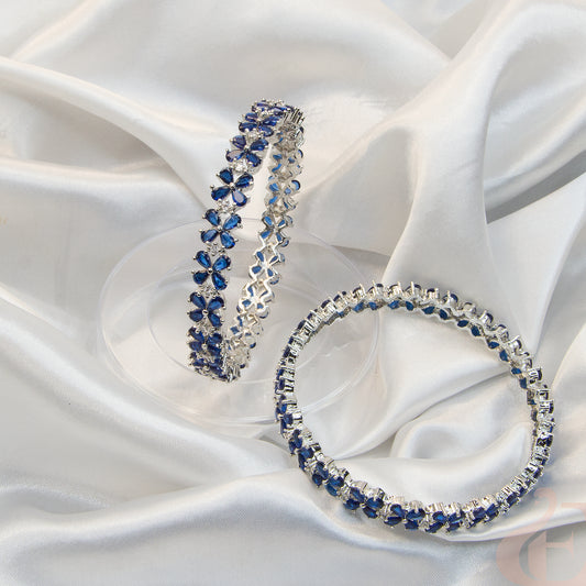 Premium Quality AD Stone Bangle ( 1 pair )