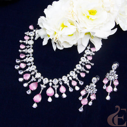 Elegant Design AD Necklace Set 11