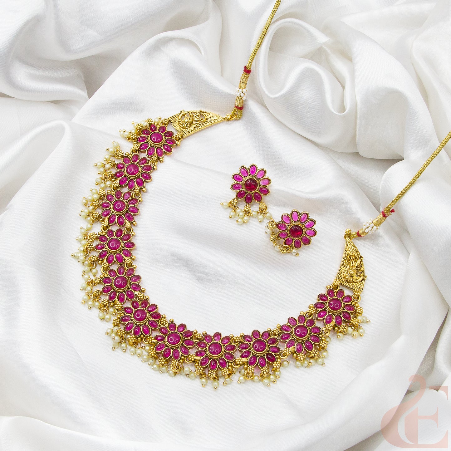 Antique Necklace & Earrings 26