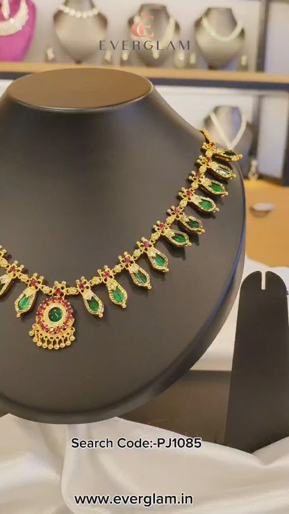 Palakka Necklace  Nagapadam Design 85
